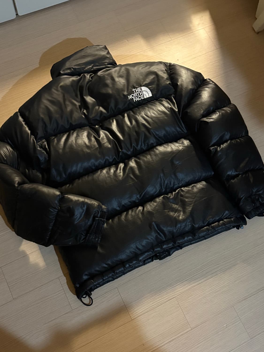 노스페이스 써밋 800 다운패딩(유광블랙) L 상품이미지2