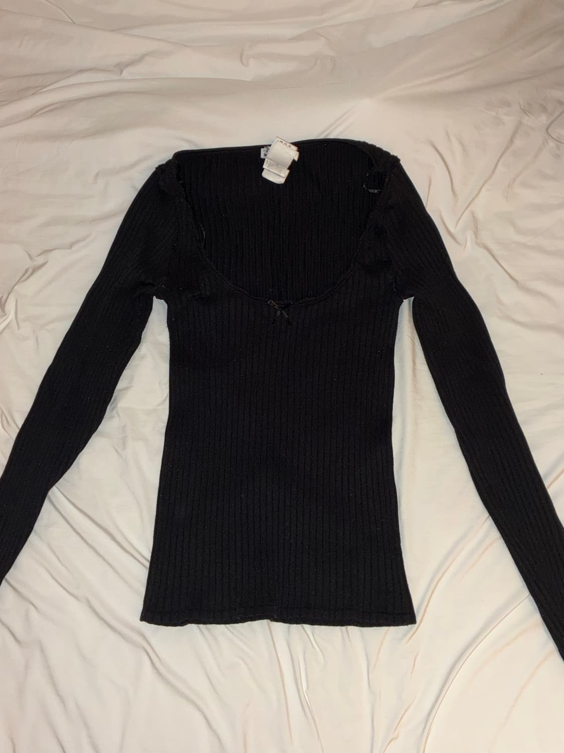 Zara 블랙 롱슬리브 상품이미지2