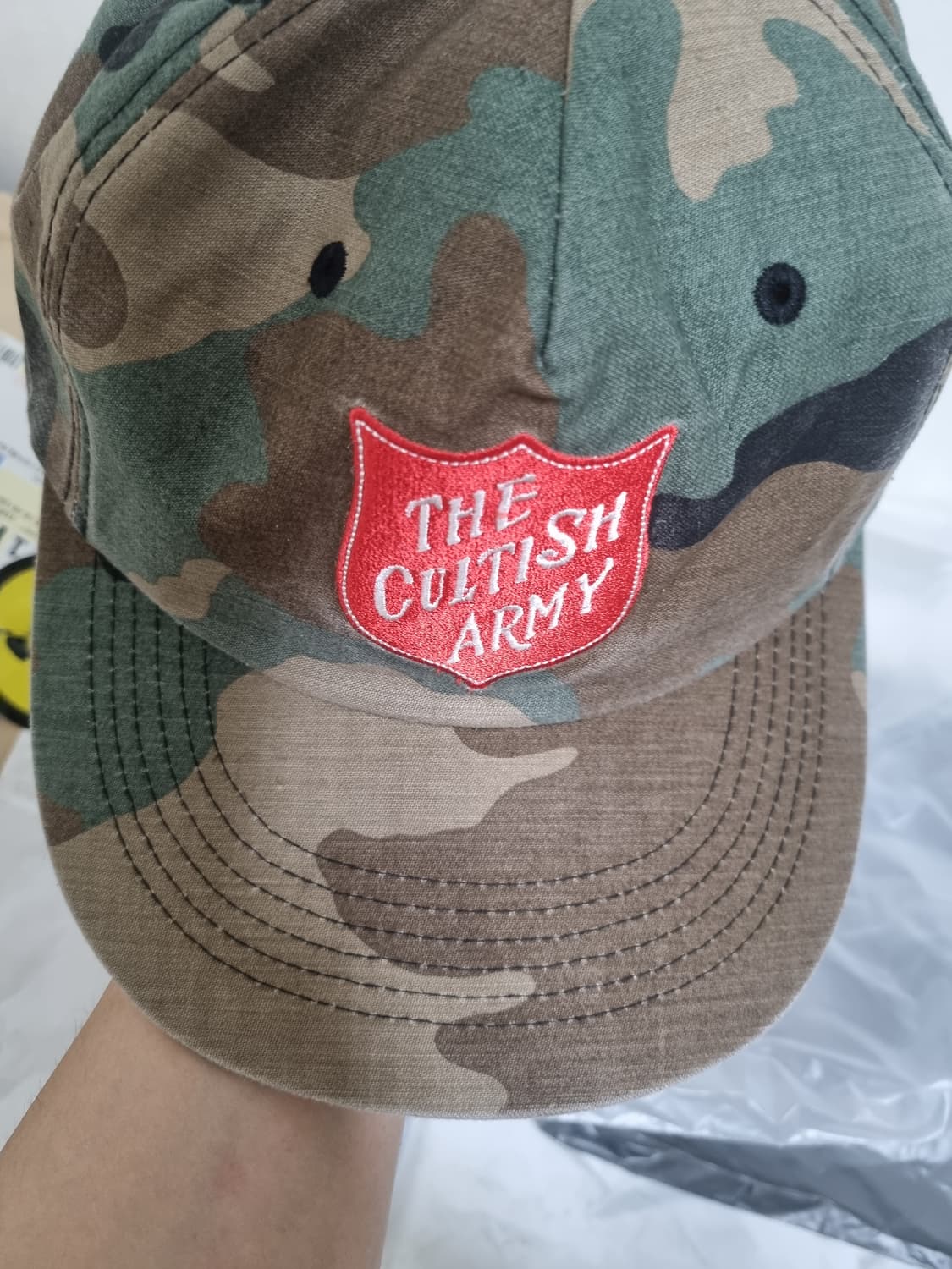 컬트히어로 5패널 카모캡 상품이미지4