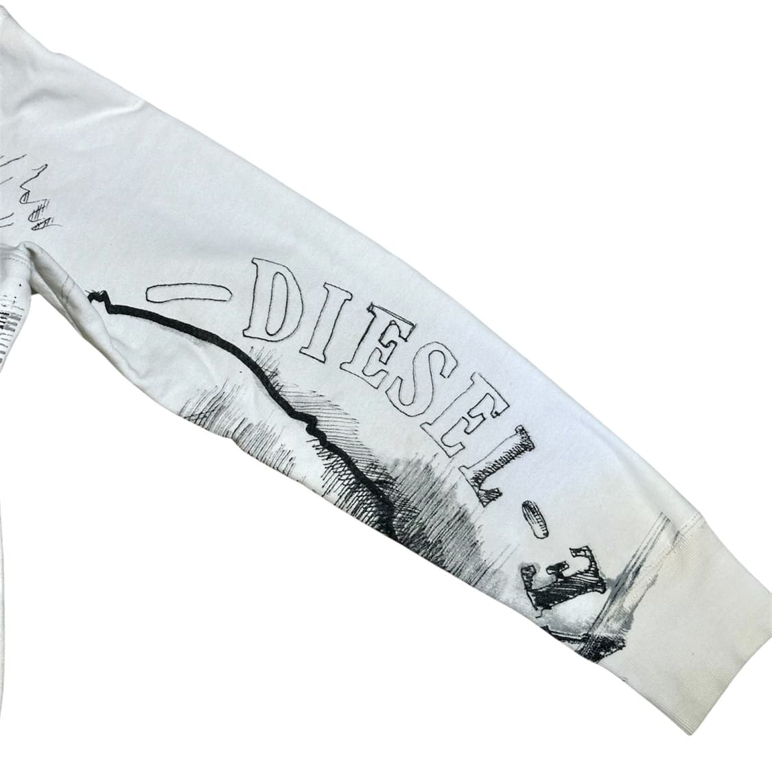 DIESEL Full print Zip Hoodie 상품이미지6