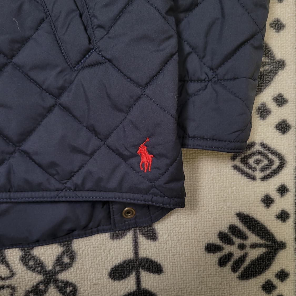 폴로랄프로렌 퀄팅 패디드 자켓 네이비 상품이미지2
