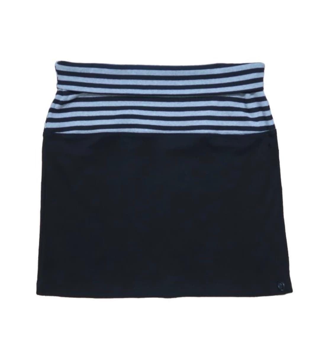 Color Blocking 2way Skirt - Stripe&Black 상품이미지1