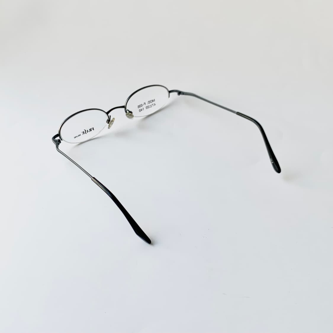 756 데드스탁 반무테 미니멀 클래식 스몰 빈티지안경 상품이미지5
