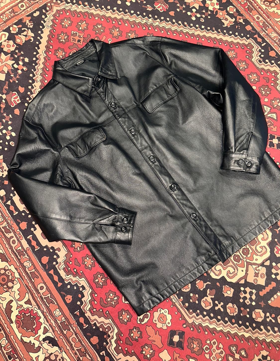 ( XXL ) 가죽셔츠 가죽남방 가죽자켓 가죽카코트 양가죽자켓 상품이미지5