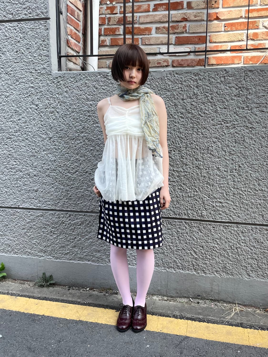 pattern skirt 상품이미지4