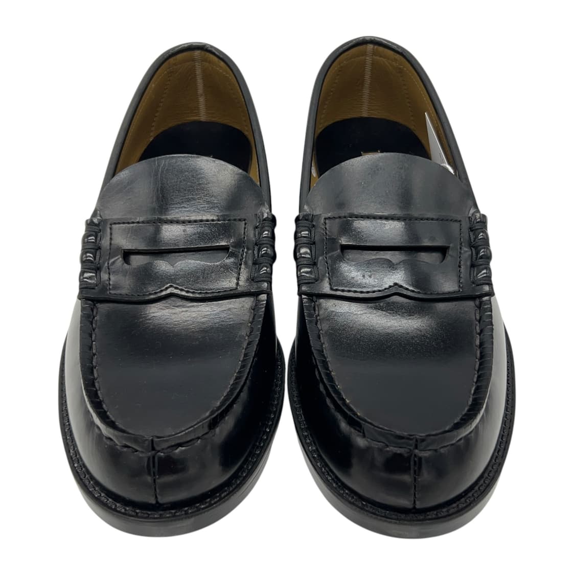 260 하루타 6550 페니 로퍼 블랙 상품이미지4