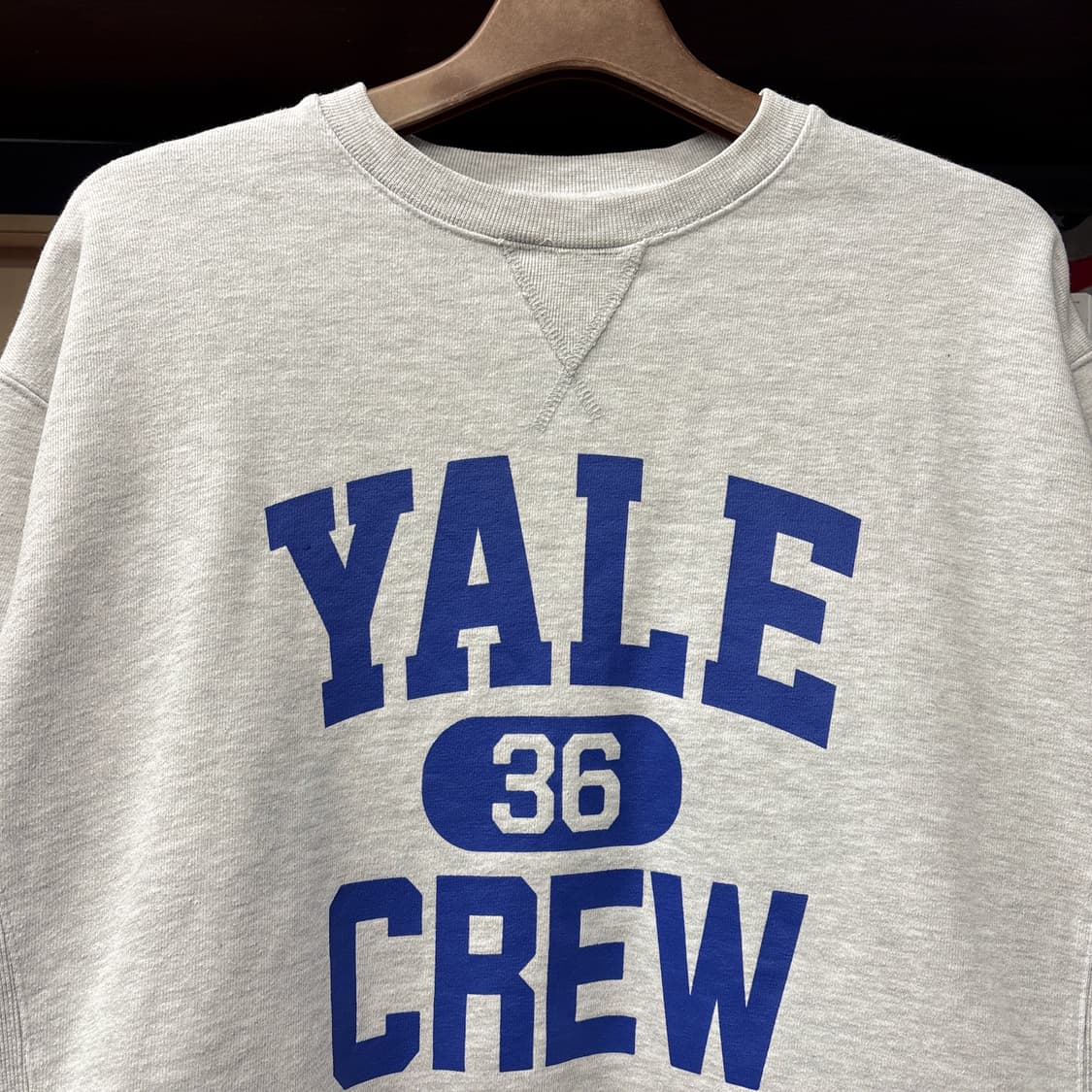 예일 크루 헤리티지 레터링 헤비웨이트 스웻셔츠 N1215 상품이미지3