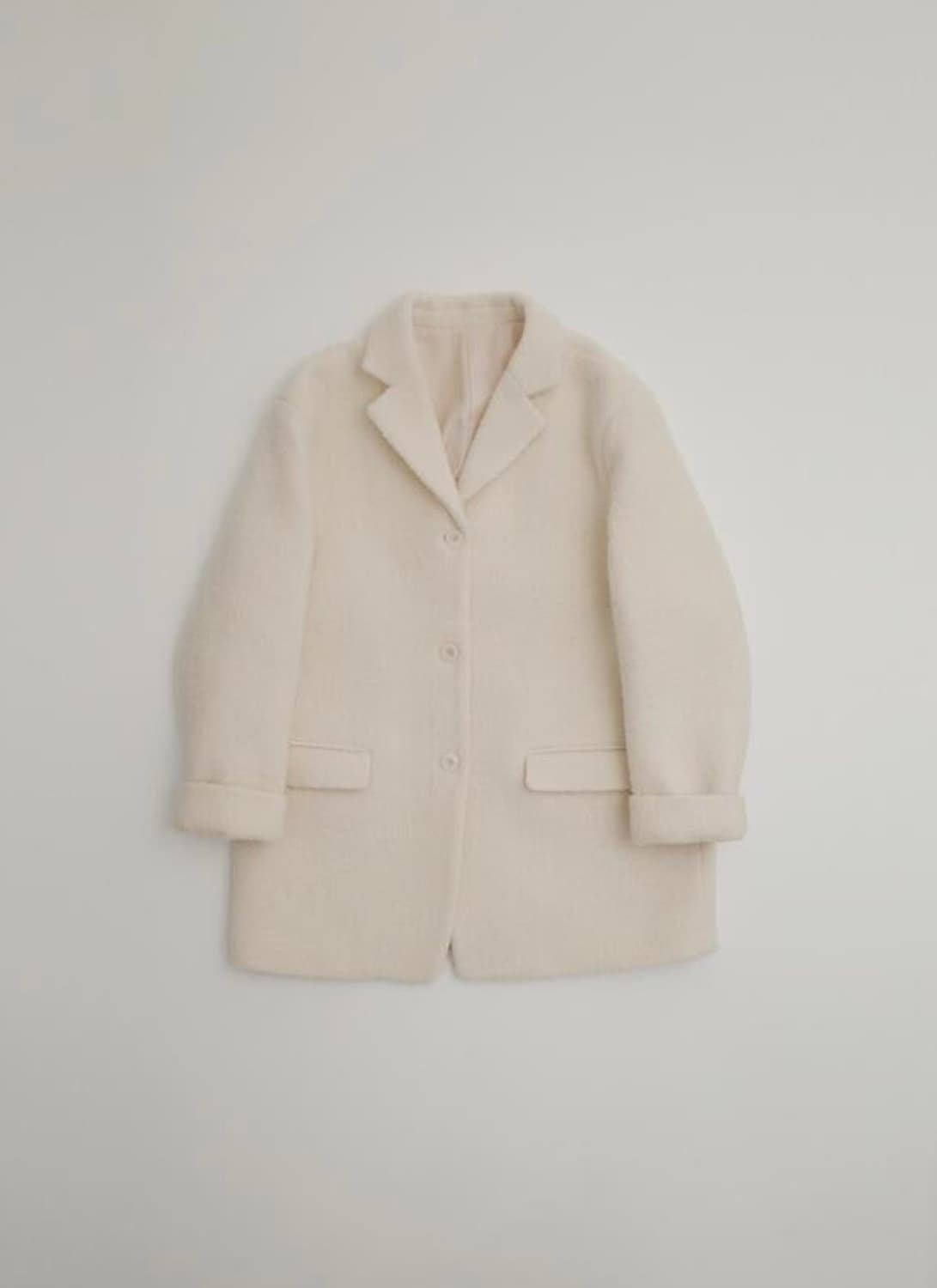 레터 Teddy coat(아이보리) 테디코트 상품이미지1