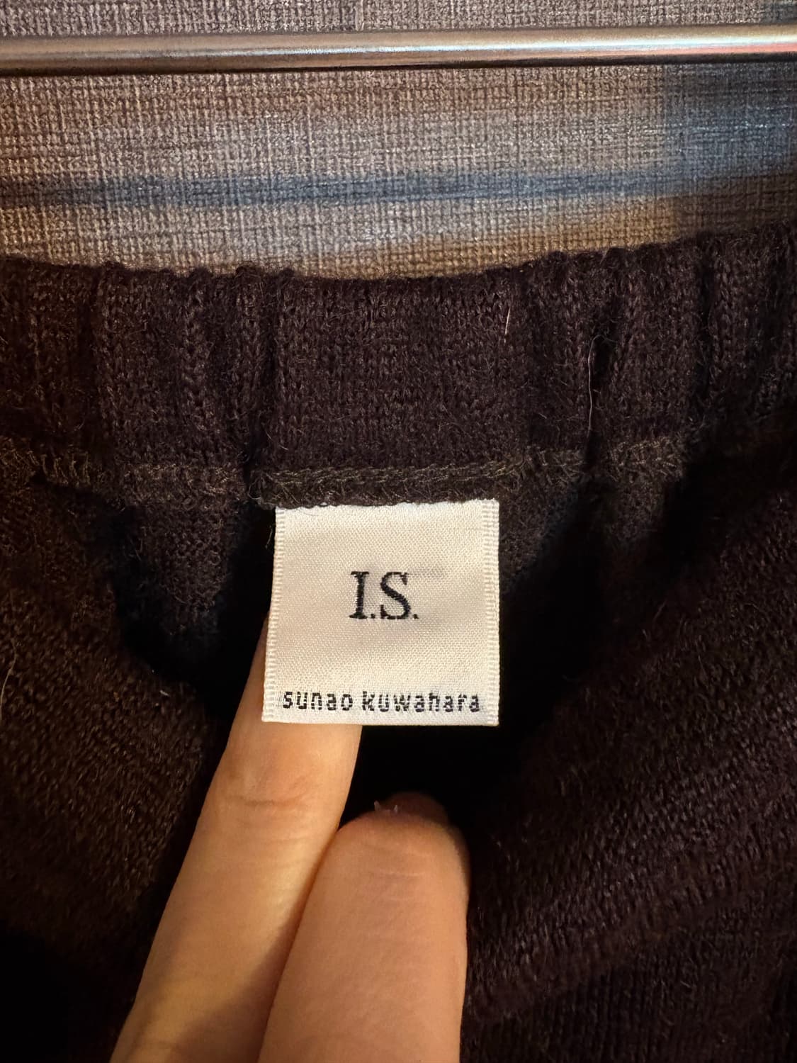 sunao kuwahara 브라운 스커트 M 상품이미지2
