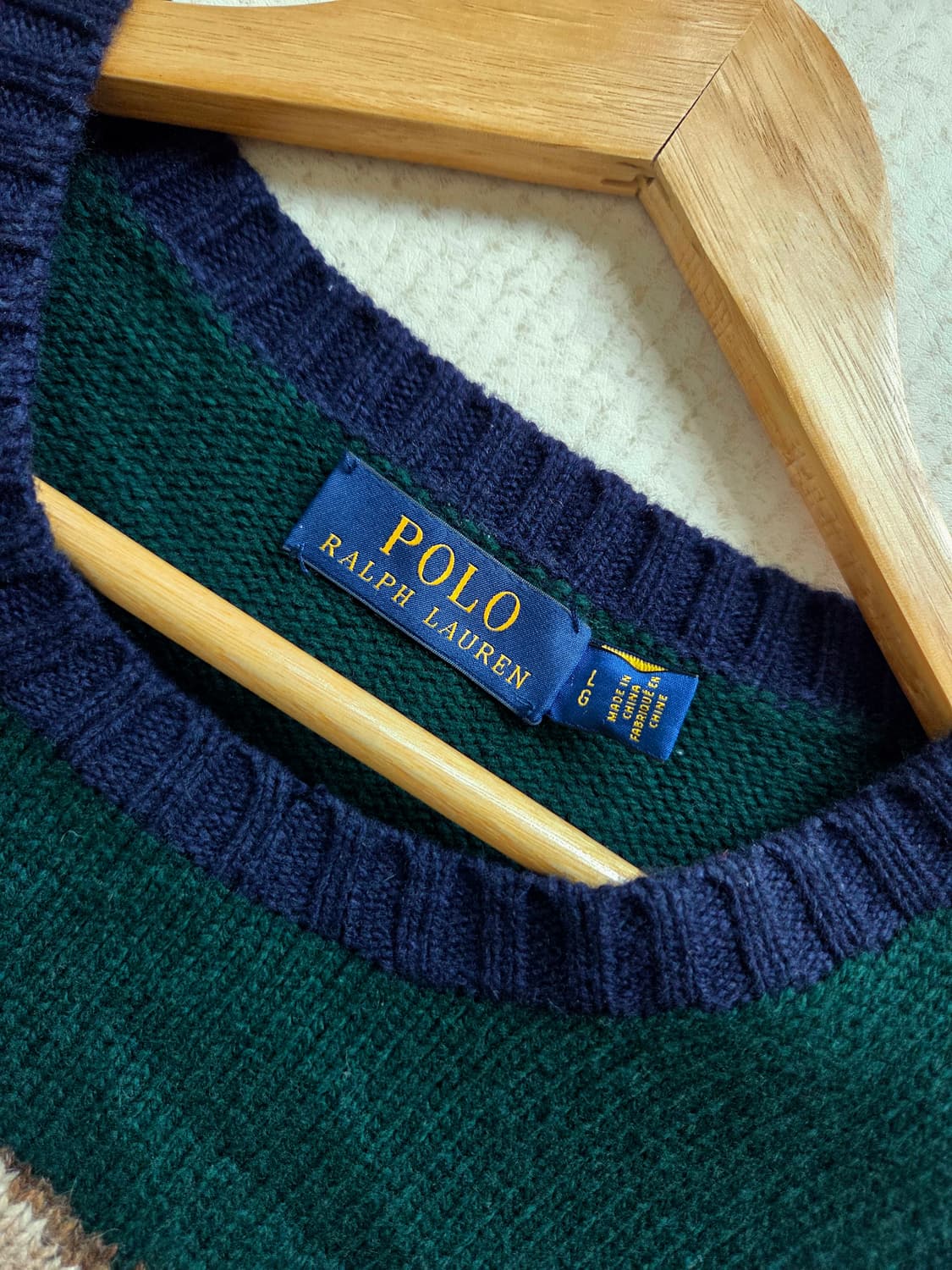 폴로 랄프로렌 크레스트 베어 자수 니트 상품이미지8