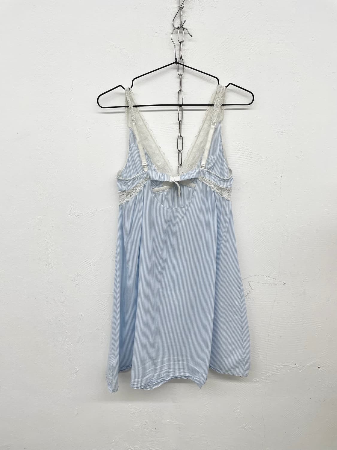 마린 스트라이프 레이스 슬립 상품이미지6