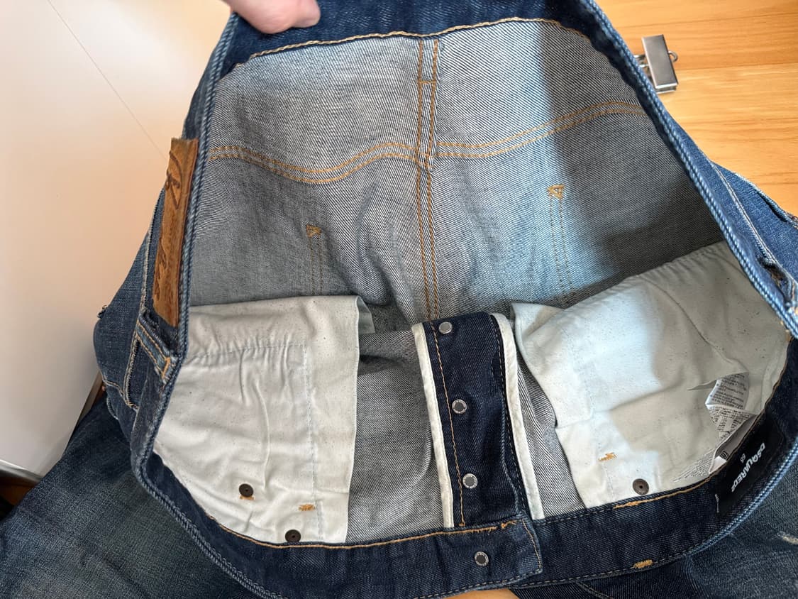 디스퀘어드 DSQ D2 디퀘 루키진 데님 청바지 56사이즈 정품 루키 밑 상품이미지7