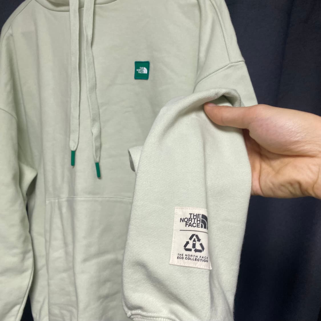 노스페이스 에코 후드티 S 상품이미지2