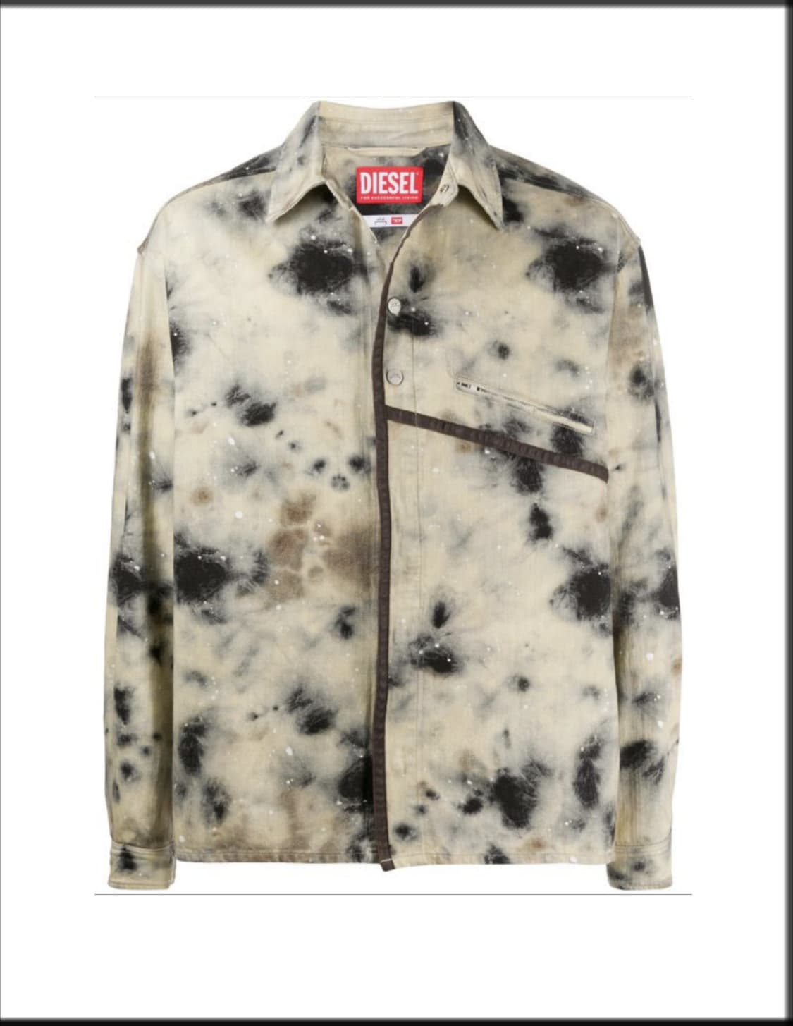 디젤 어콜드월 타이다이 셔츠 자켓 a cold wall x diesel 상품이미지1