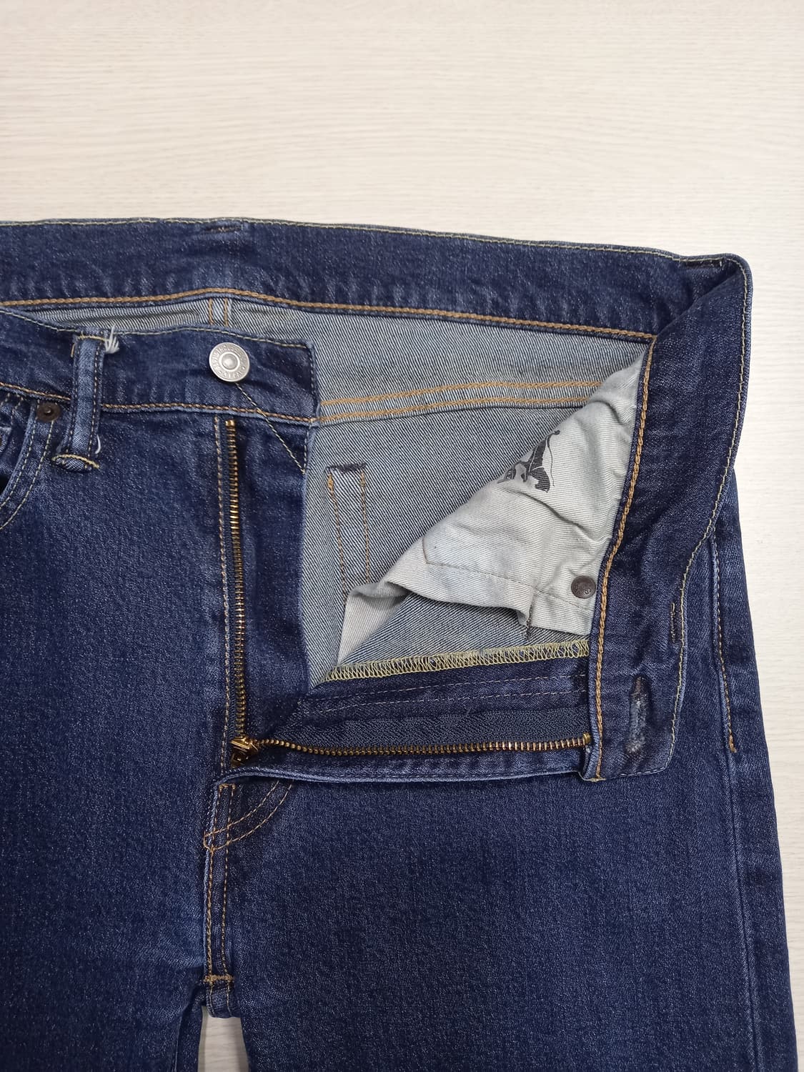 34 리바이스519 스판스키니 진청 34-588 상품이미지7