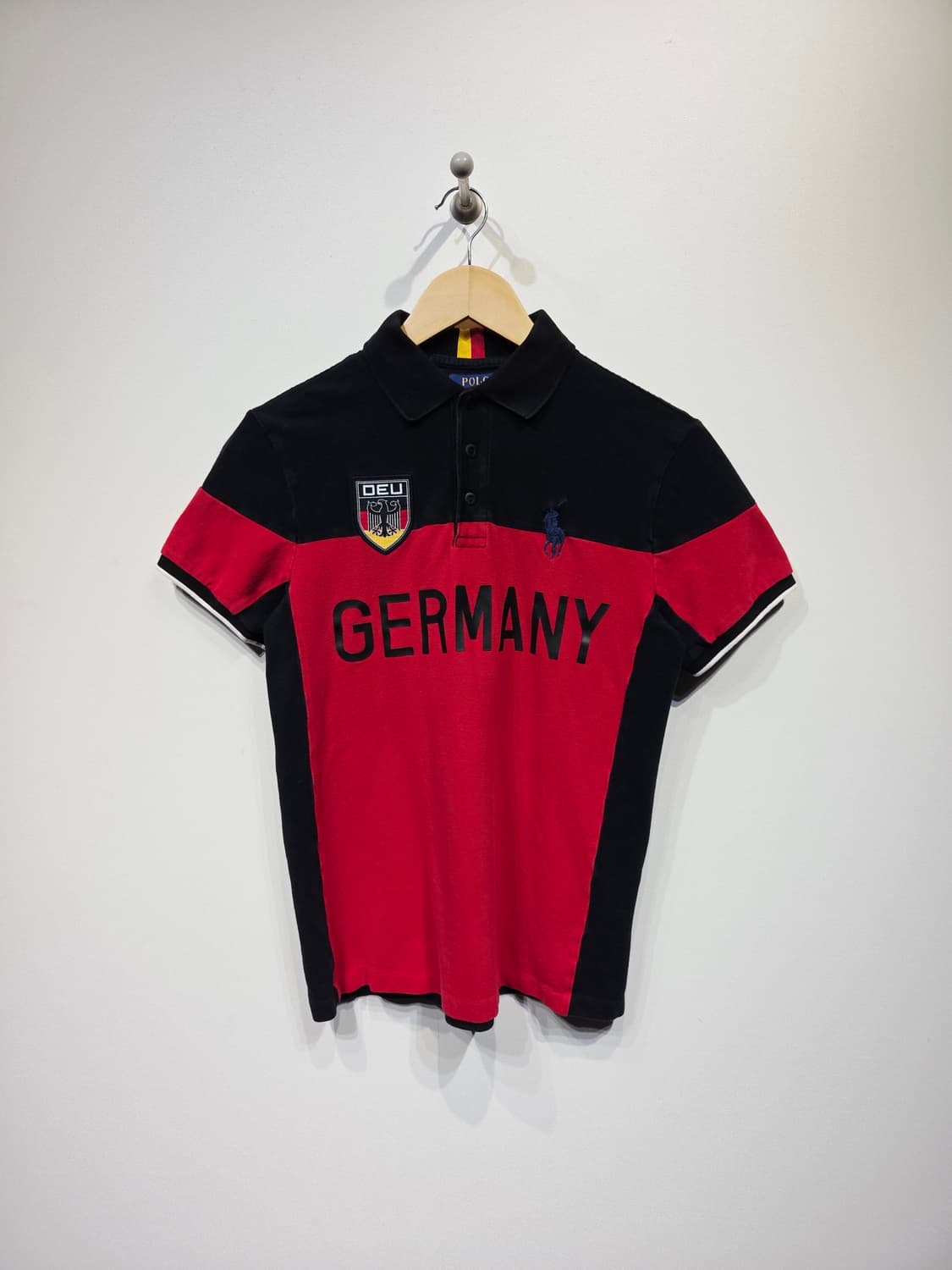 폴로 랄프로렌 독일 에디션 커스텀핏 카라티 상품이미지2