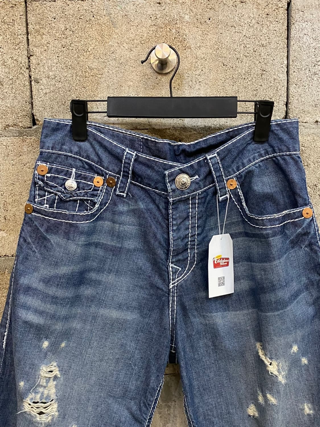 트루릴리젼 데님 반바지 상품이미지2