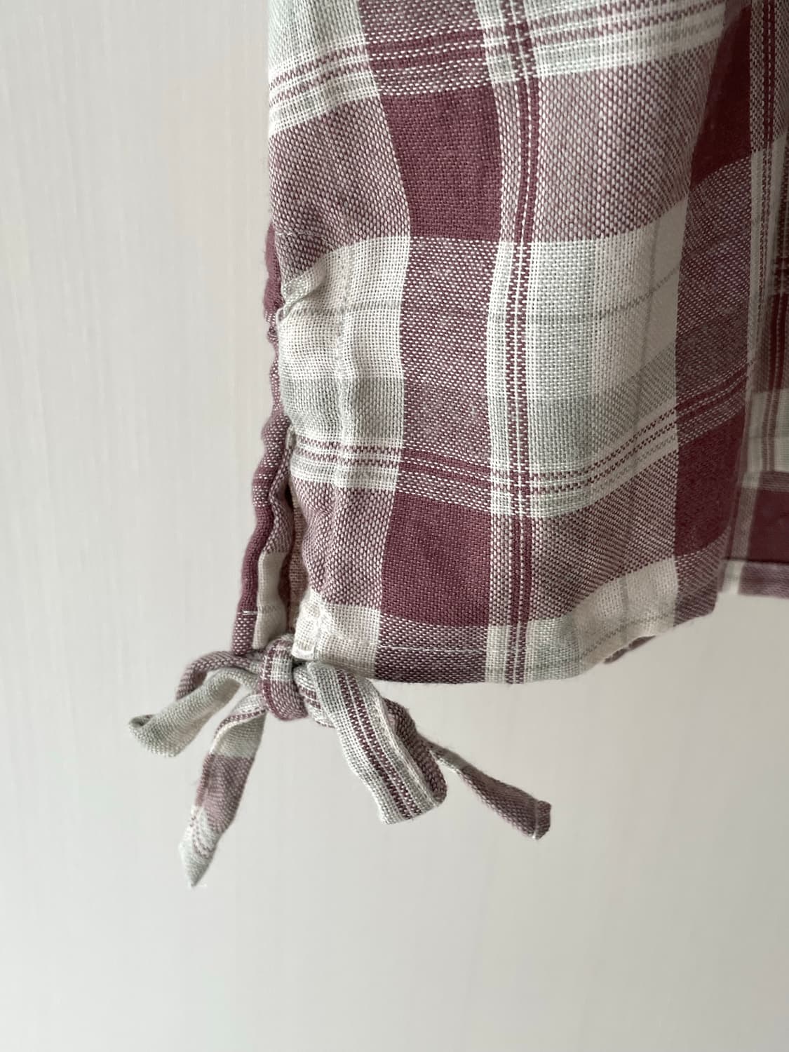 카모메산장 단품 체크 원피스 / 모리걸 하구미 너드 상품이미지5