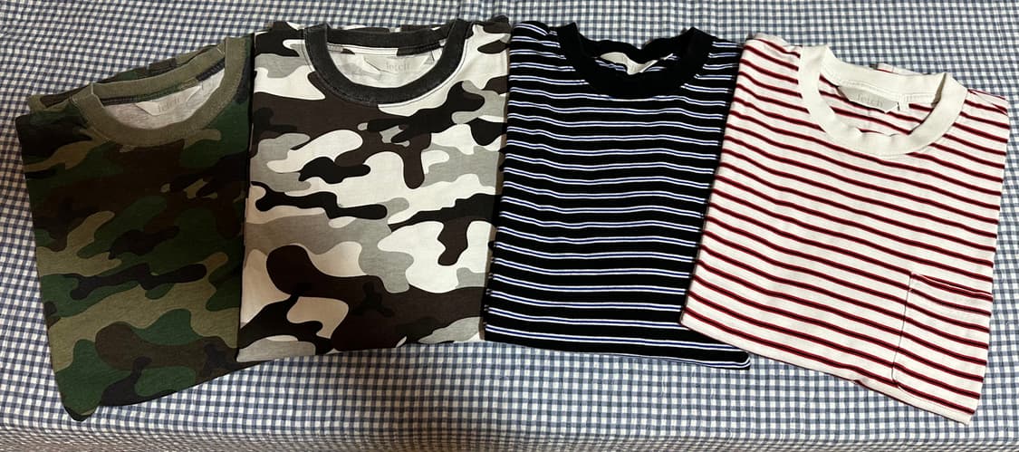 L] 우드랜드 카모 반팔 포함 4pcs ₩35,000 상품이미지2