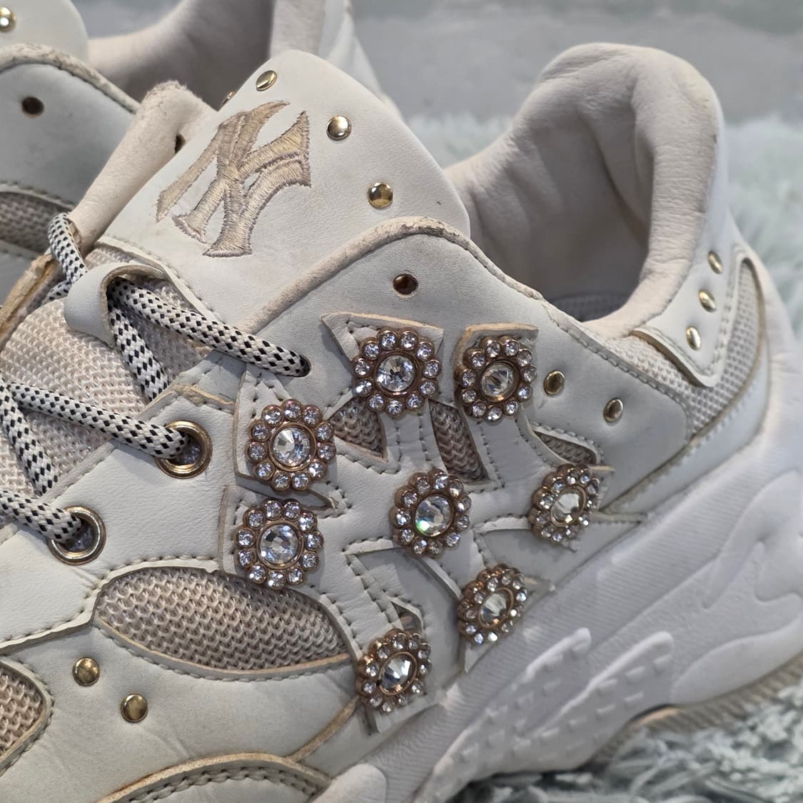 6a-12:엠엘비 청키 라이너 뉴욕 주얼 화이트 240mm 상품이미지2