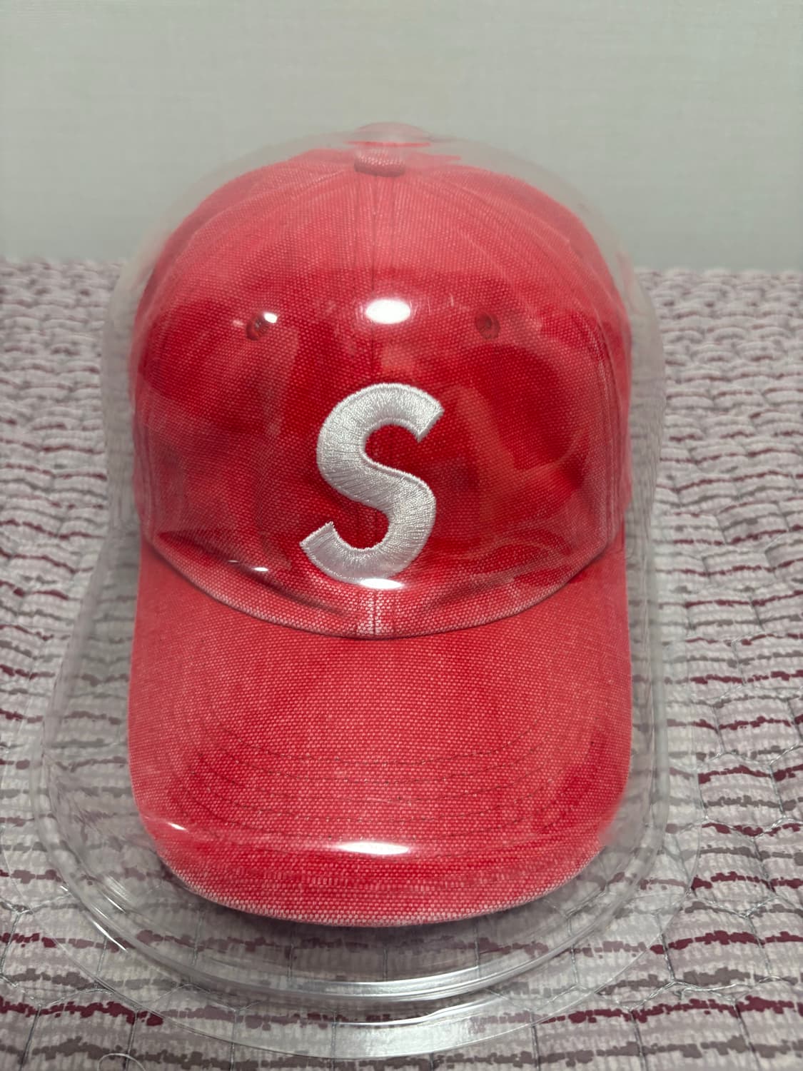 슈프림 피그먼트 캔버스 s로고 캡 23ss 상품이미지2