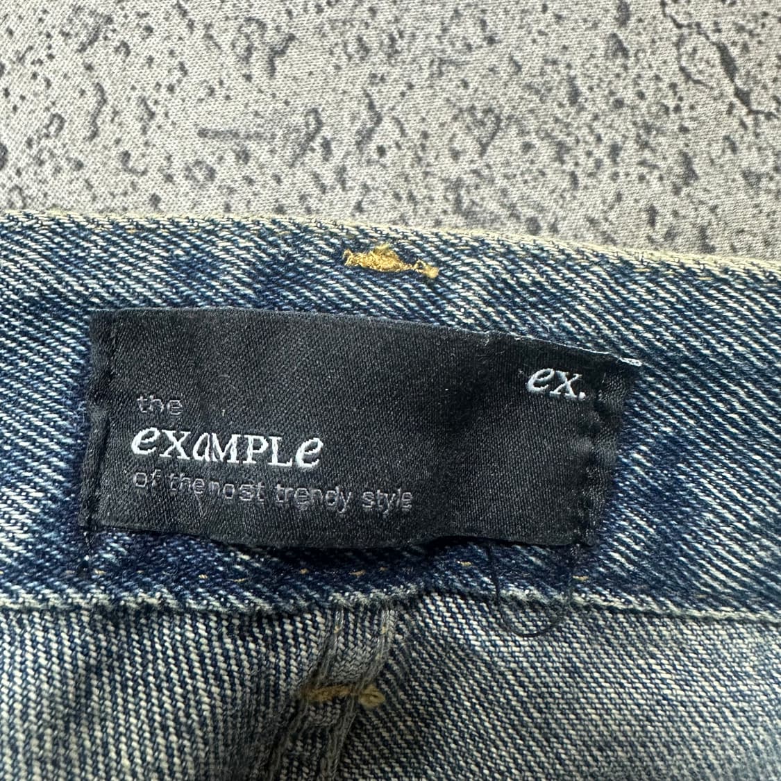 ✨ (바배) 빈티지 와이드 데님 팬츠  상품이미지3