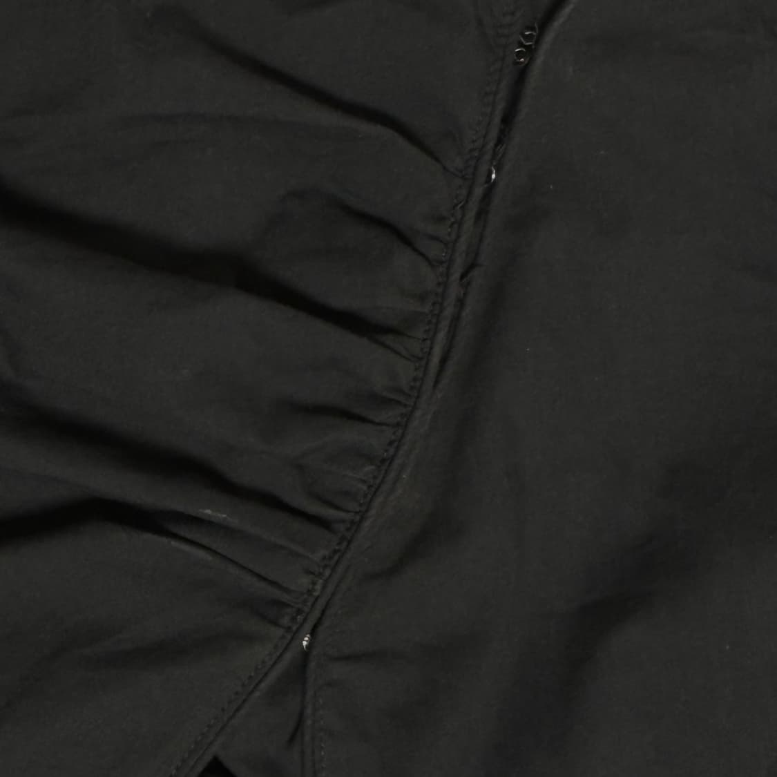 미스치프 사이드 훅 셔링 셔츠 차콜 S 상품이미지4