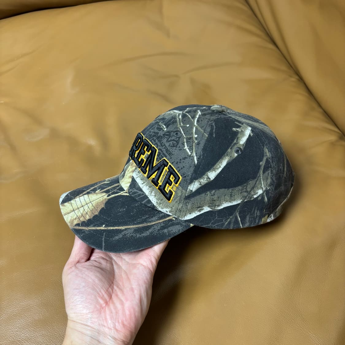 Supreme 슈프림 우드랜드 카모 6패널 볼캡 모자 (Camo) 상품이미지4