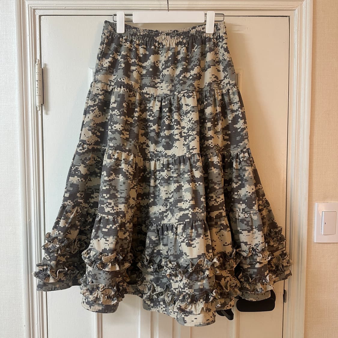 플리즈프로젝트 카모 스커트 상품이미지2