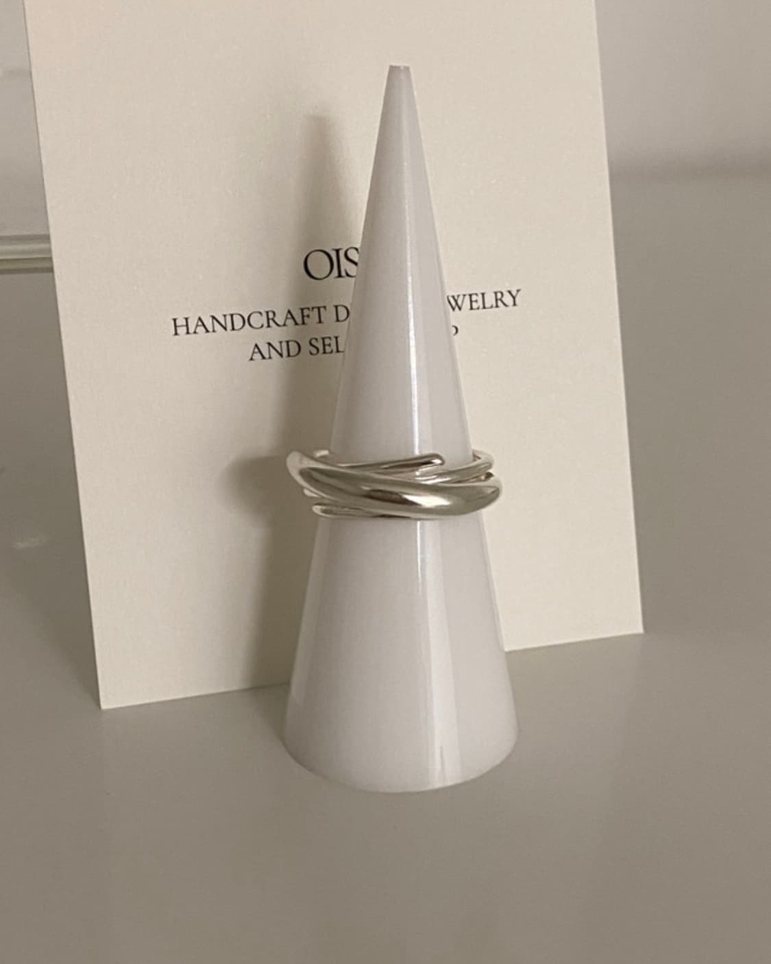 오아지프 oisif 실버925 반지 13호 상품이미지2