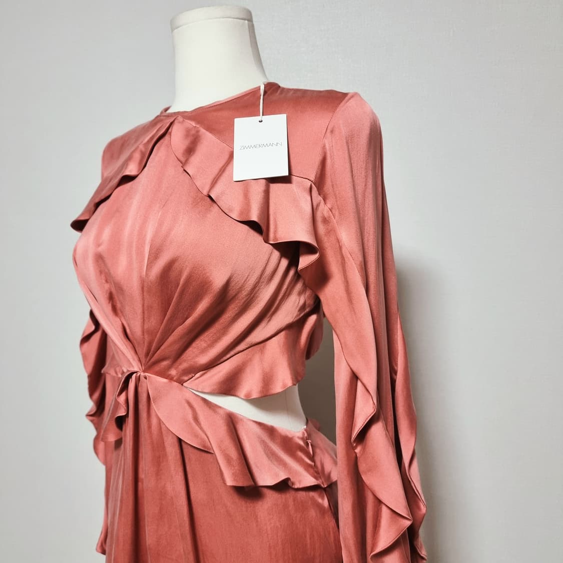 짐머만 점프수트 실크100% (44-날씬55/US2-4) 택달린새상품 상품이미지4