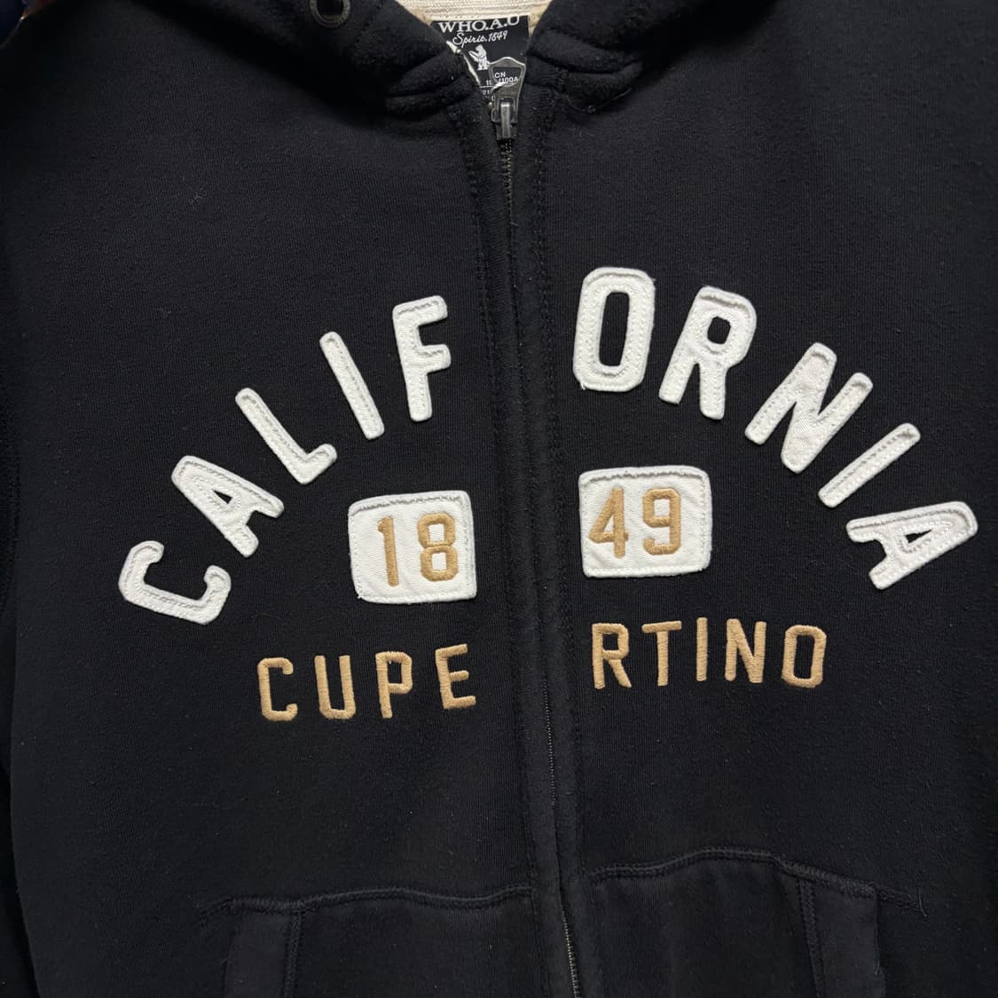 후아유 플리스 후드집업 상품이미지3