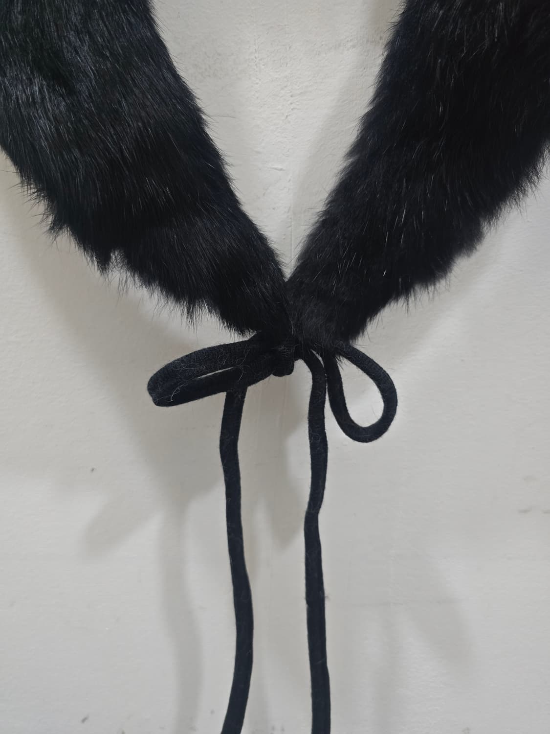 블랙 퍼 머플러 상품이미지2