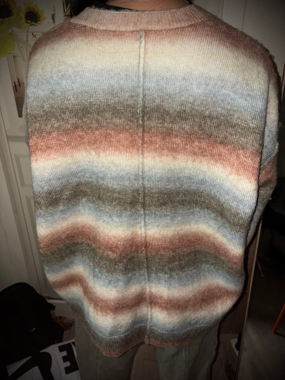 over pastel tone cardigan 상품이미지4
