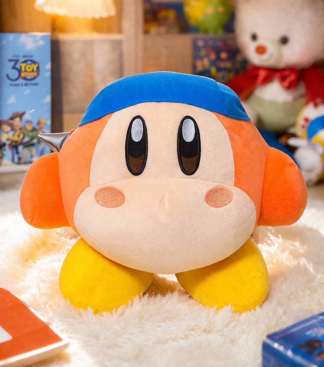 별의 커비 웨이들디 모자 창잽이 중대형 인형 상품이미지1