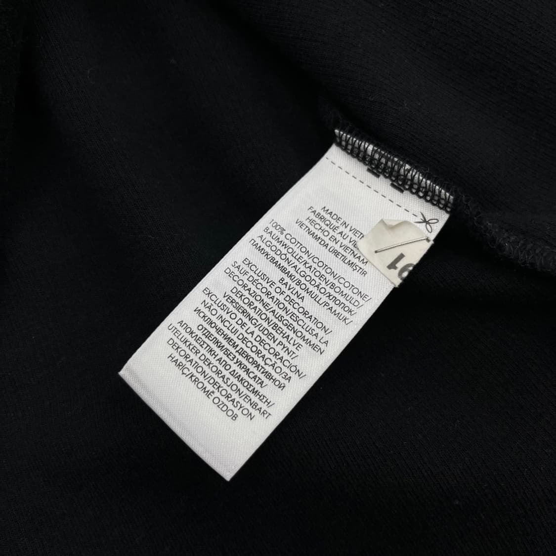 폴로 랄프로렌 화이트포니 블랙 반집업 M 상품이미지5