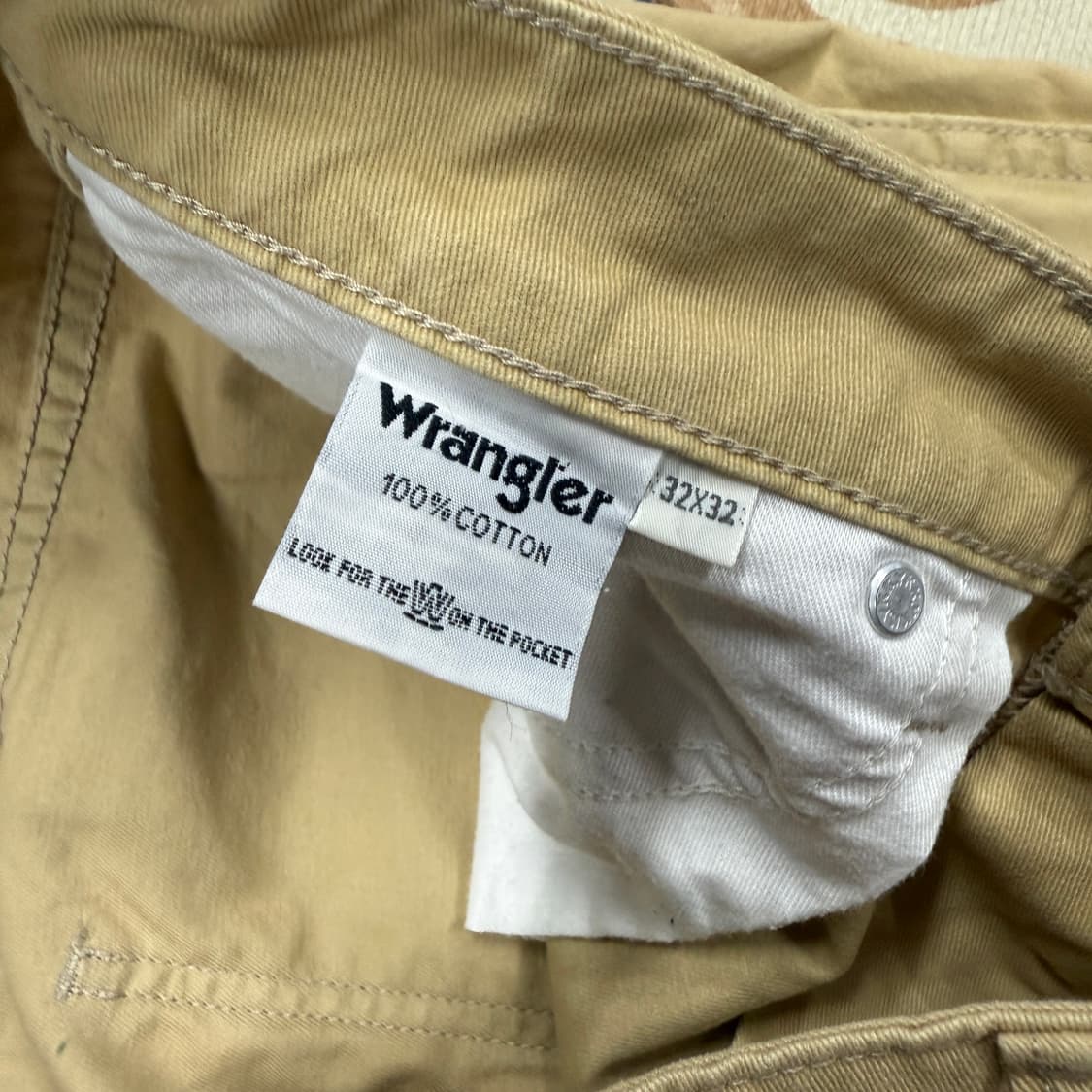(32)랭글러 Wrangler 코튼팬츠(베이지) 상품이미지5