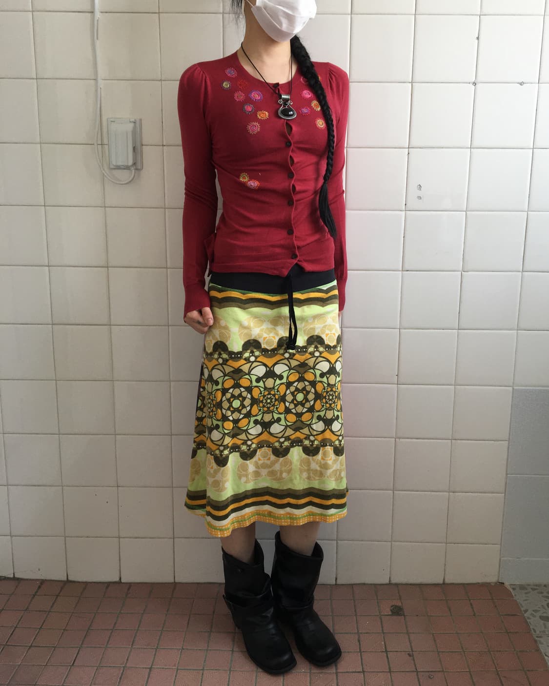 2way printing skirt 상품이미지7