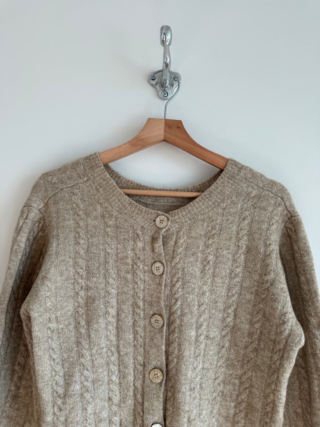 스테판넬(STEFANEL) 알파카 블렌드 가디건 상품이미지2