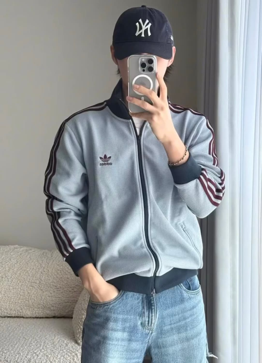 희귀 아디다스 와플 블루베리 져지 상품이미지6
