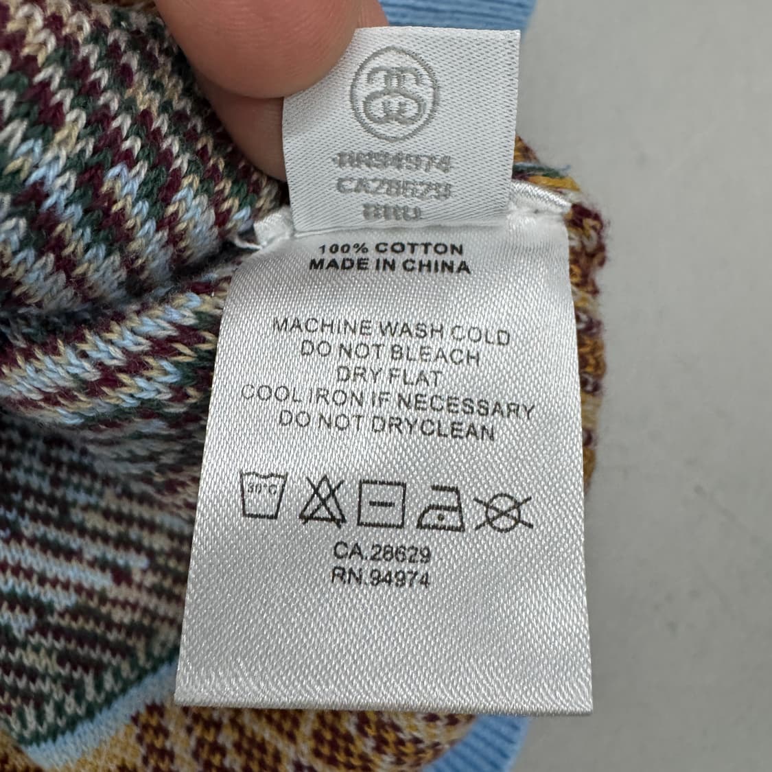 스투시 기자 스웨터 에스닉 니트 베스트  상품이미지8