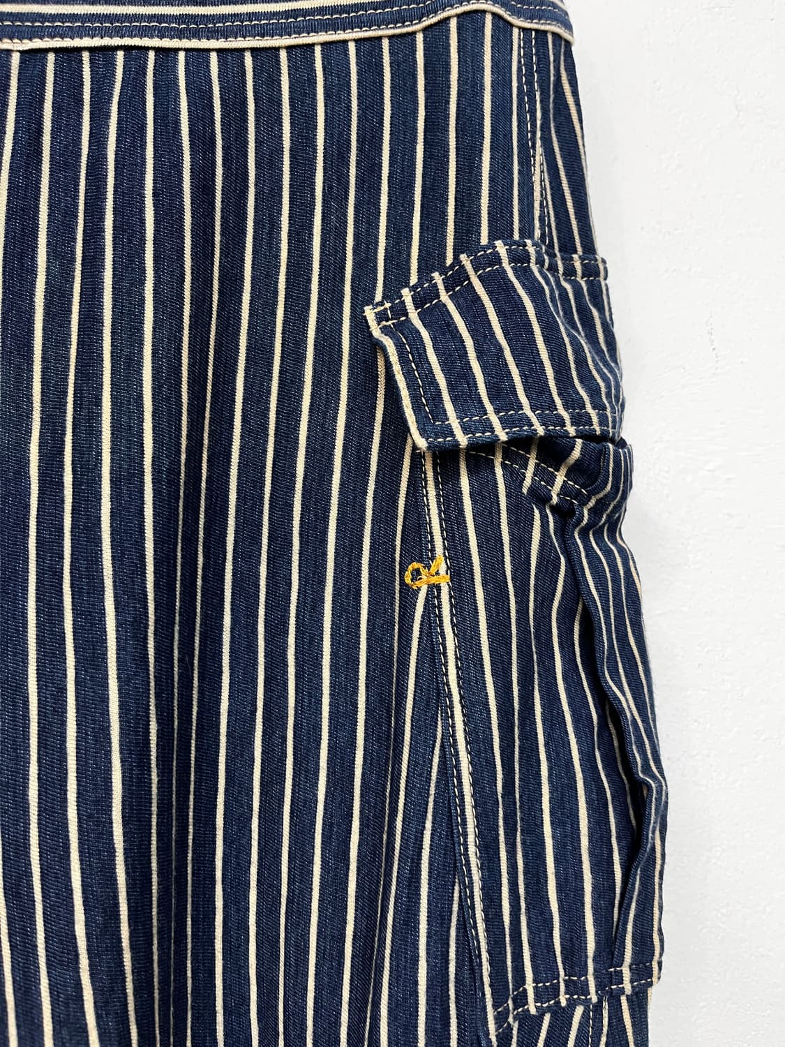 45rpm 인디고 스트라이프 팬츠 상품이미지8