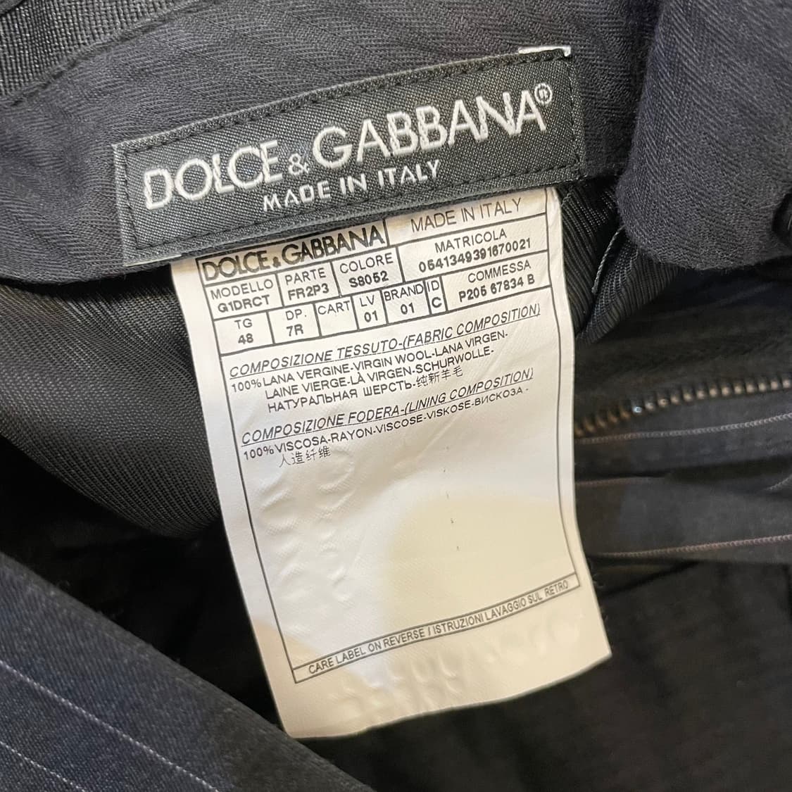 돌체엔가바나 시칠리아 핑크 핀스트라이프 수트 상품이미지9