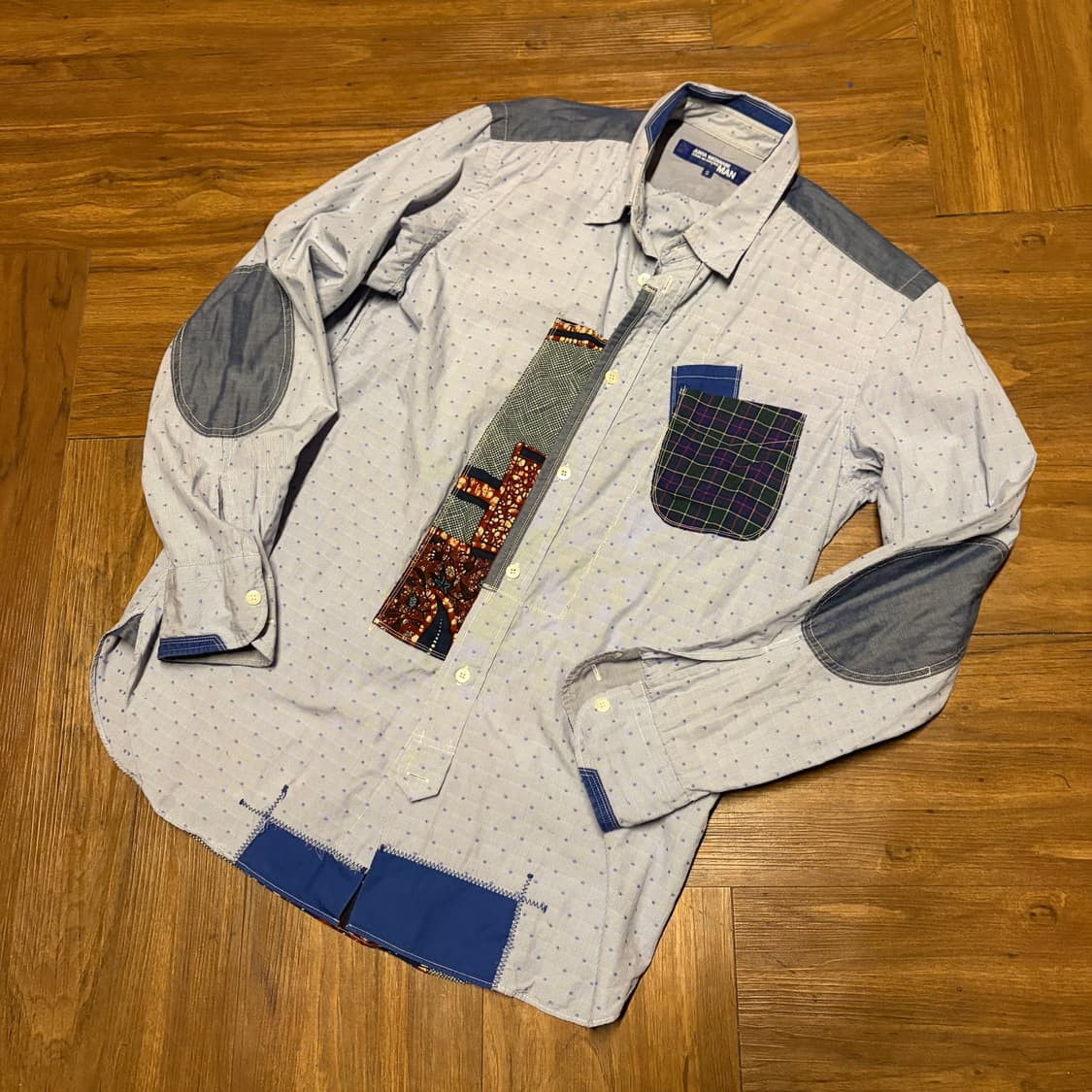 JUNYA WATANABE MAN PATCHWORK SHIRT 상품이미지5