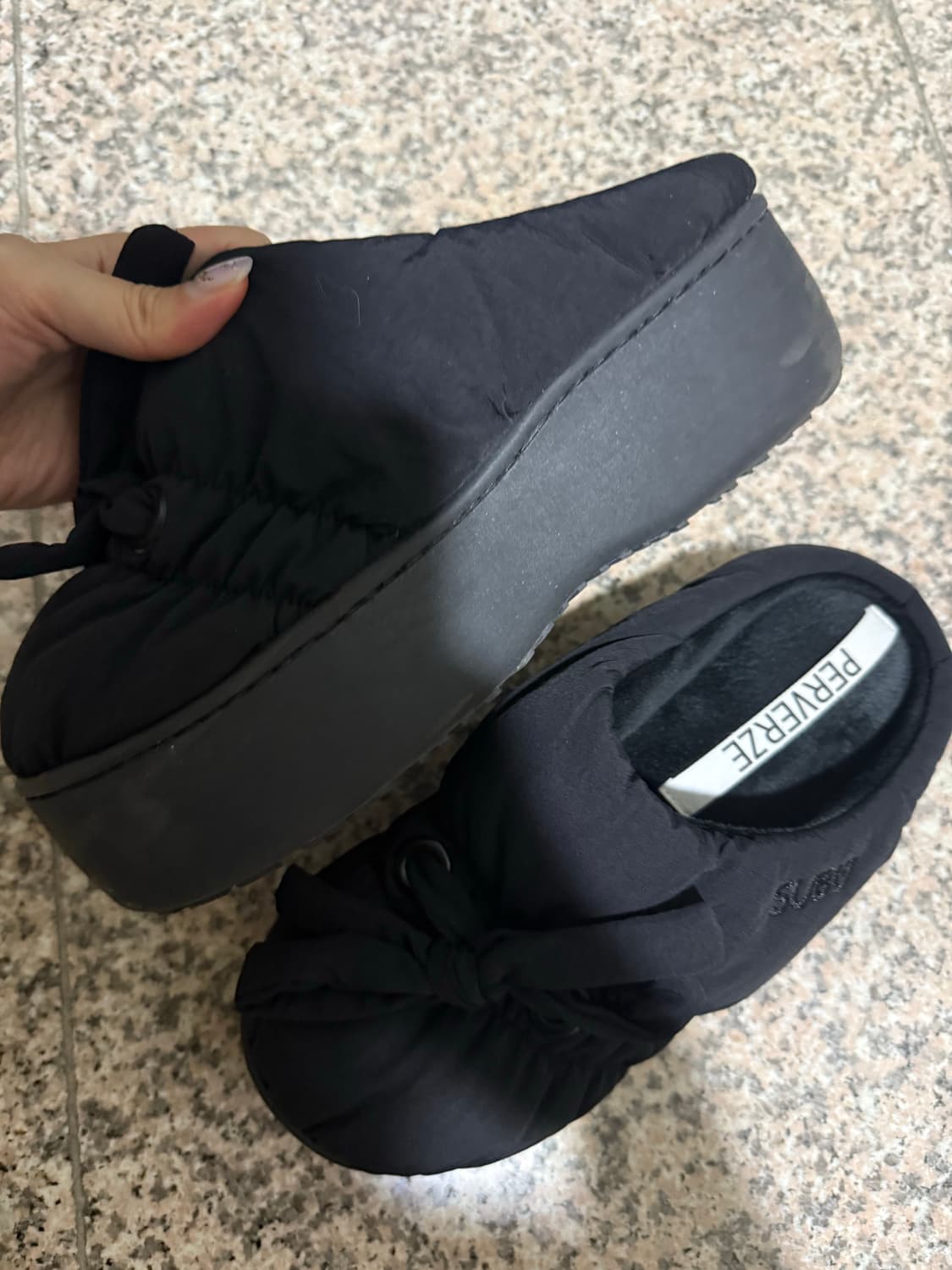 perverse x subu 퍼버즈 x 수부 winter sandal 상품이미지5