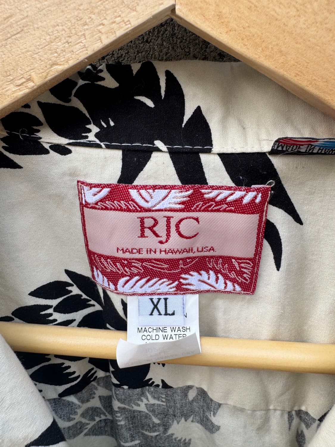 Rjc 빈티지 파인애플 프린팅 하와이안 셔츠 xl 상품이미지5