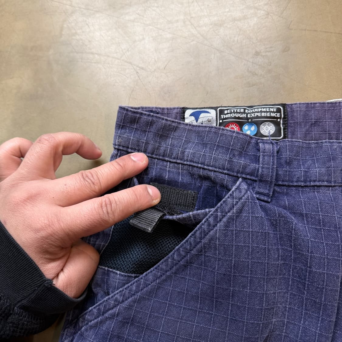 DEPT. 립스탑 카펜터 워크팬츠 페이딩 30 일본생산 상품이미지6