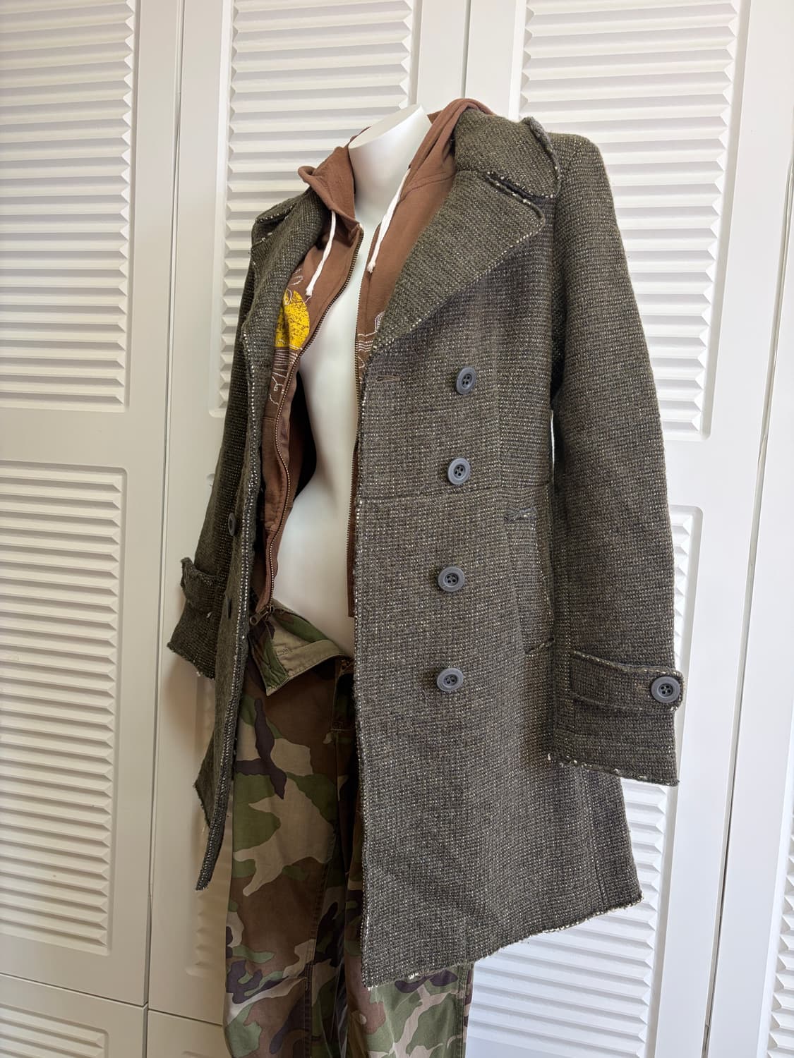 FUTURUM Wool Trench Coat made in Italy 상품이미지3