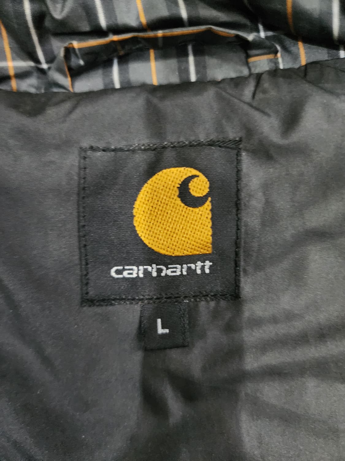 칼하트 체크 패턴 패딩 베스트 조끼 L 상품이미지7