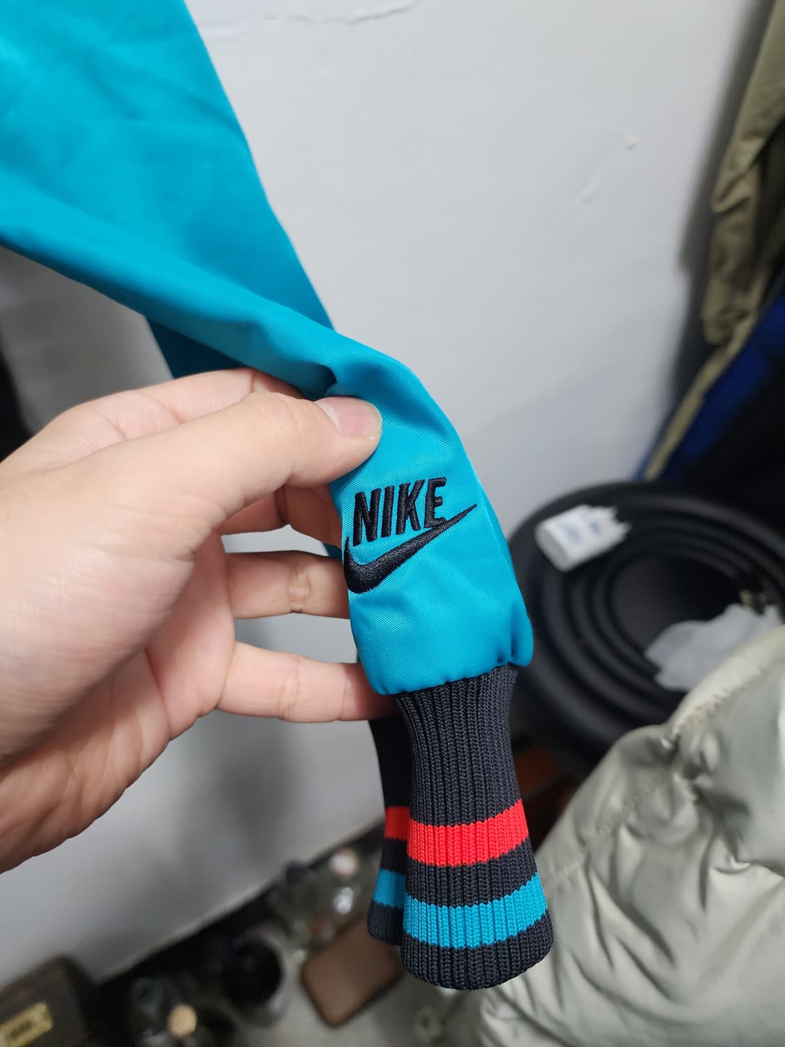 나이키 파이프 드림팀 00s NYC 바시티 자켓 상품이미지5